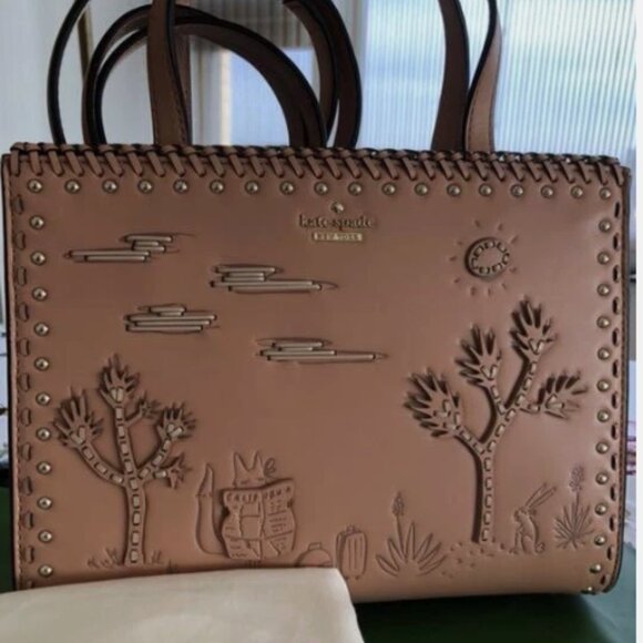 Kate Spade Anniversary Bag with Shoulder Strap-Desert Muse-PXRU8936 - Picture 3 of 4